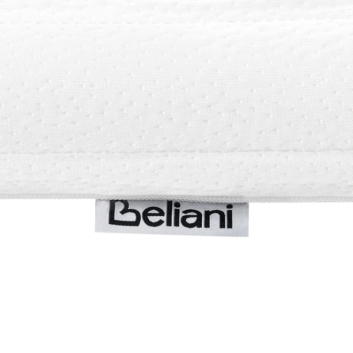 Beliani - DAZZEL - Matrastopper - Wit - 160 x 200 cm - Traagschuim