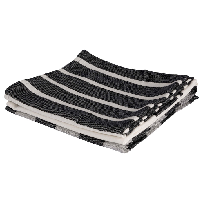 Cosy & Trendy Theedoeken Stoff Black Chambray 50 x 70 cm - 3 Stuks