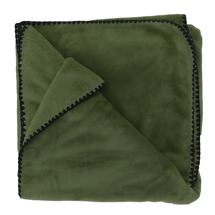 Unique Living - Plaid Jade 140x180cm - Winter Green