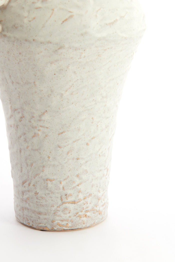 Light & Living - Vaas VOLCA - 25x20x35 cm - Wit