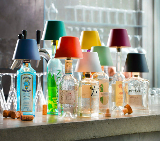 Sompex Top Bordeaux flessen lamp draadloos