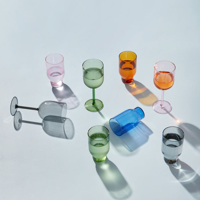 Studio About Glassware Waterglas - Set van 2 - Amber