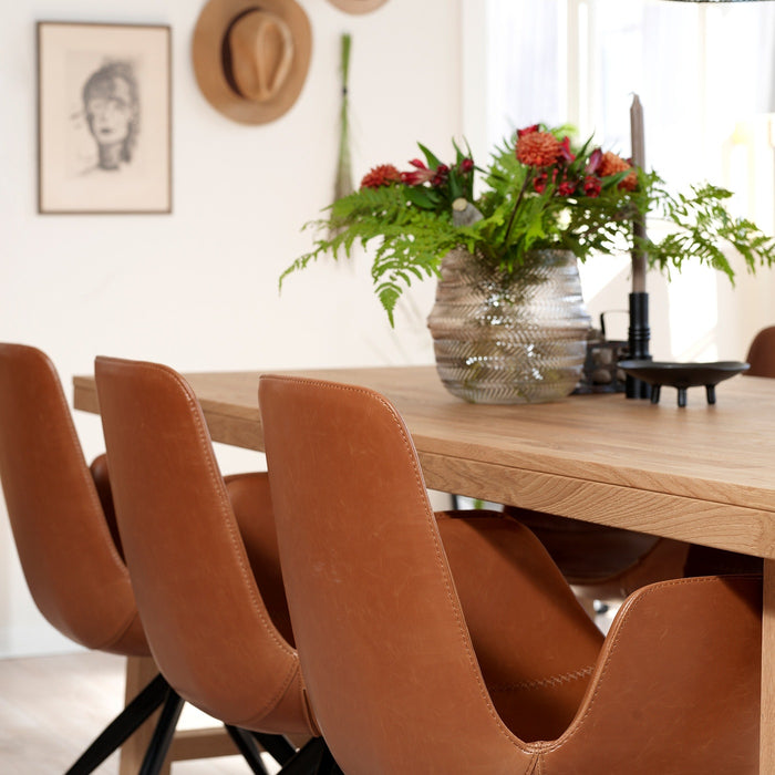 Rowico Home Brooklyn Houten Eettafel 220 x 95 cm - Naturel