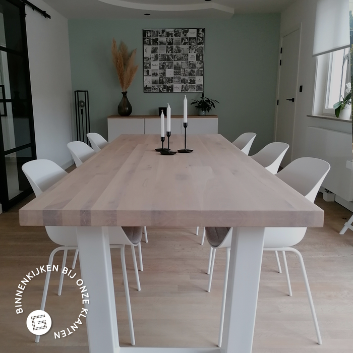 Nolon Nora-Liz Eetkamerstoel Zwart - Okergeel Kussen - Zwarte Poten