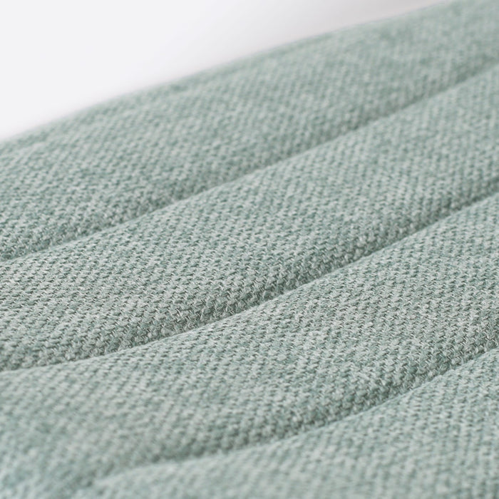 Nolon Nora-Liz Eetkamerstoel Zwart - Zacht Groen Kussen - Zwarte Poten