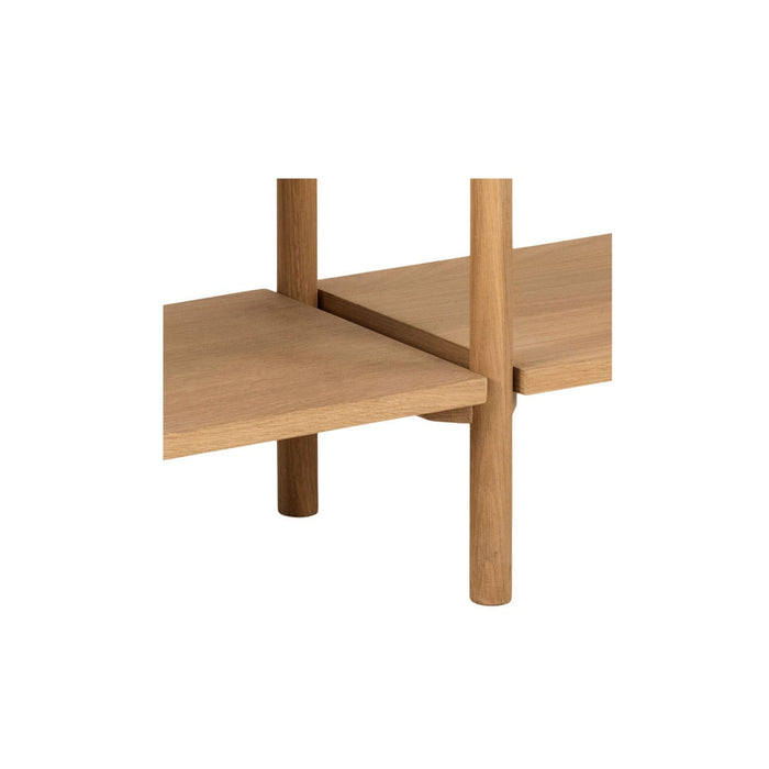 Lisomme Floris Houten Boekenkast - B 169 cm - Naturel