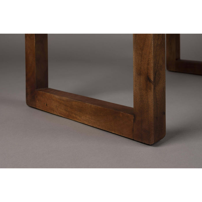 Dutchbone Jakub Kapstok Bankje Hout Bruin