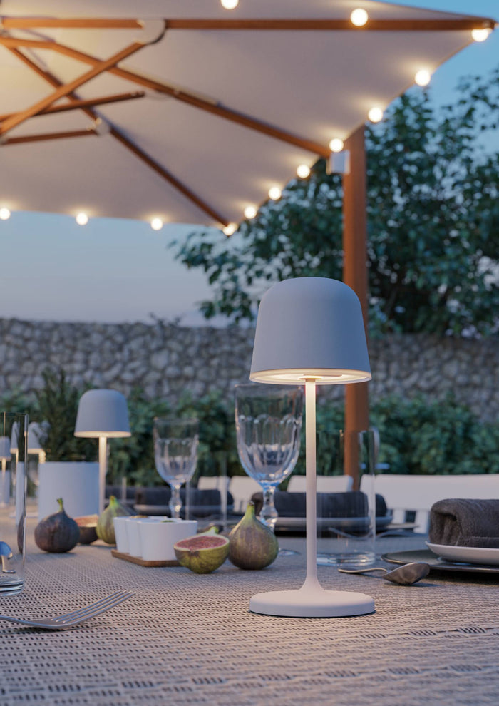 EGLO Mannera-S Tafellamp|Priklamp - USB-C - H 20 cm - Grijs