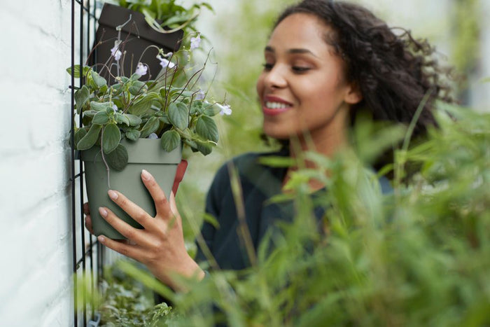 elho Loft Urban Green Wall Single 15 - Pistachegroen (Groen) - Ø 15 x