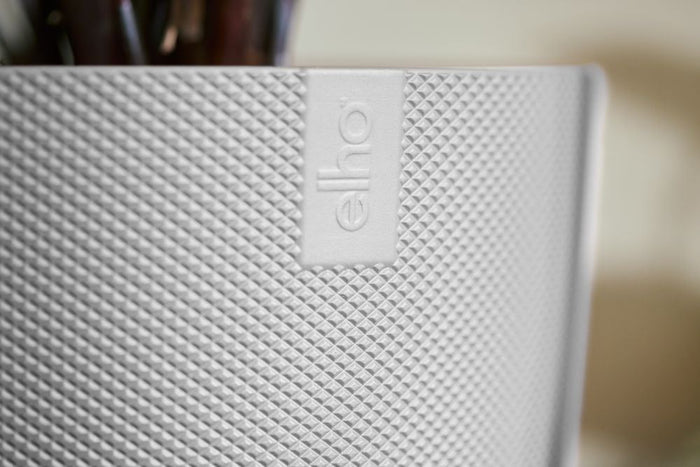 elho Jazz Rond 14 - Zijdewit (Wit) - Ø 14 x H 13 cm - Ideaal voor