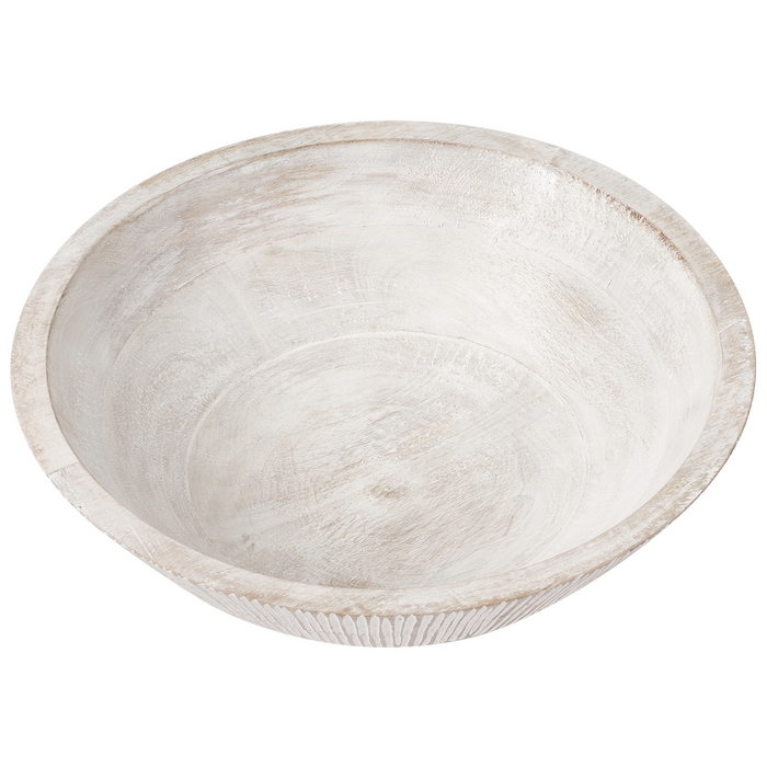 Beliani - SIWA - Set van 2 schalen - Lichtbruin - Mangohout