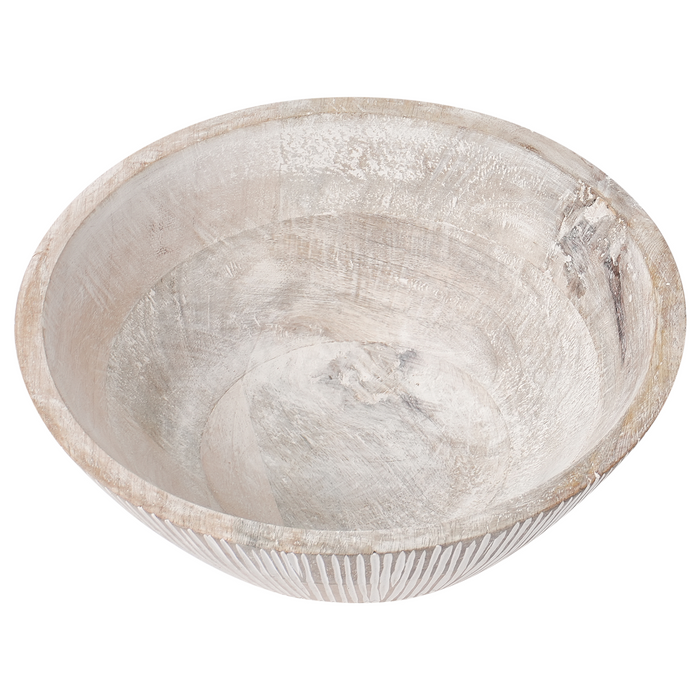 Beliani - SIWA - Set van 2 schalen - Lichtbruin - Mangohout