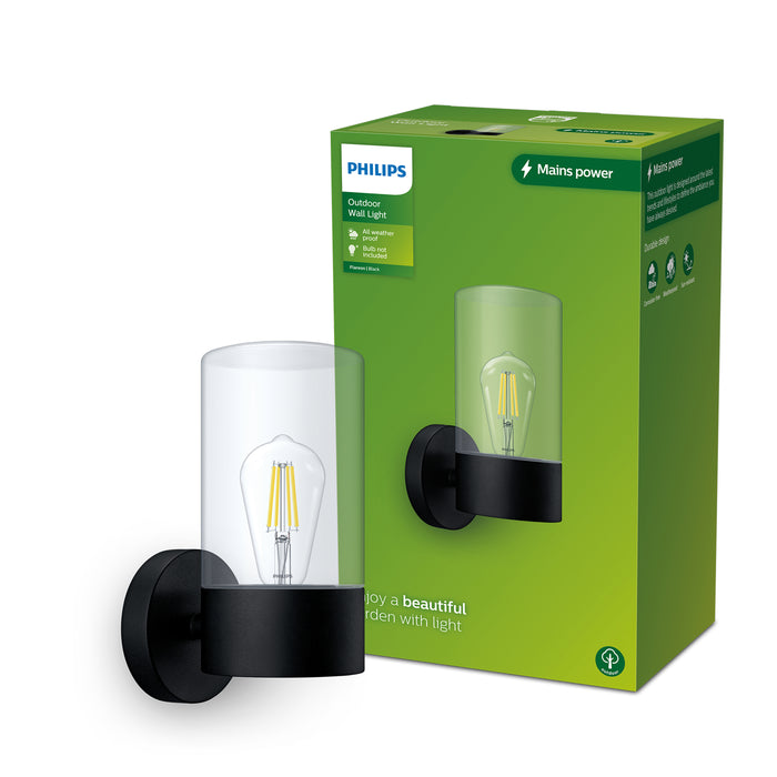Philips Flareon Wandlamp Buiten - Incl. Ultra Efficient LED Lamp E27