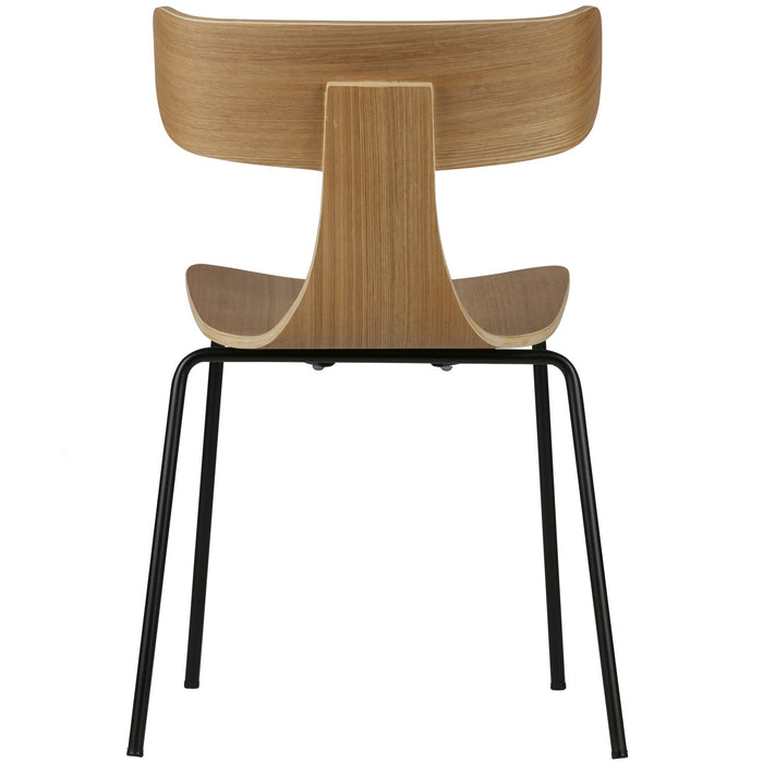 WOOOD Form Eetkamerstoelen - Hout - Naturel - Set van 6