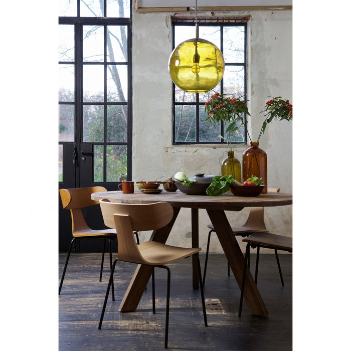 WOOOD Form Eetkamerstoelen - Hout - Naturel - Set van 6