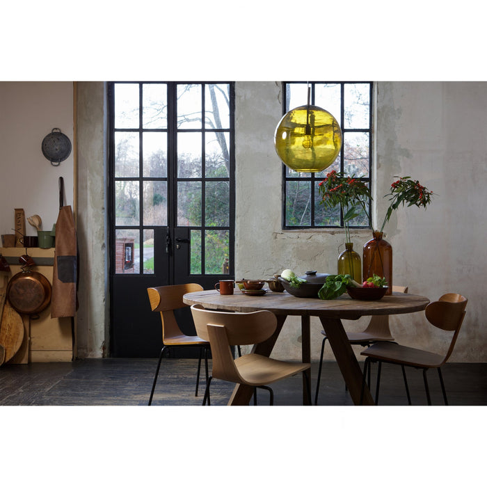 WOOOD Form Eetkamerstoelen - Hout - Naturel - Set van 6