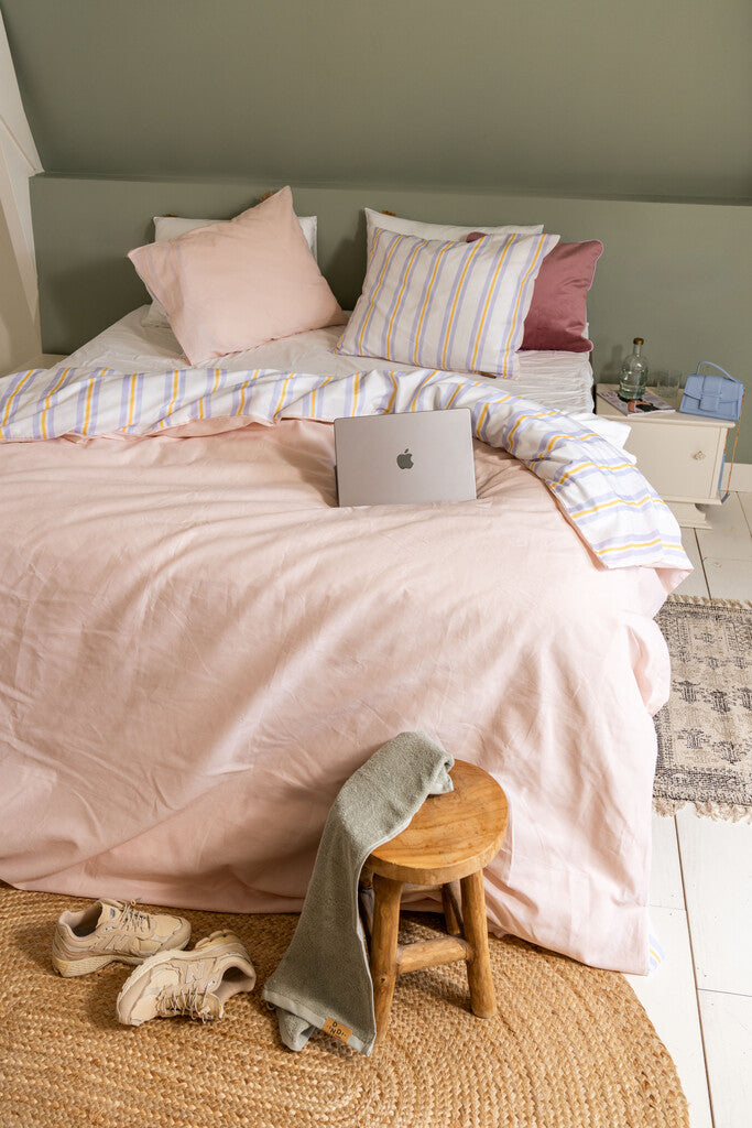 Dindi Home - Dekbedovertrek Bright Blush - 140x220 - Roze