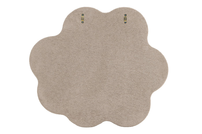 Fjôrd - Spiegel Beige Bouclé - 70x70x3,5cm - Kungsbacka