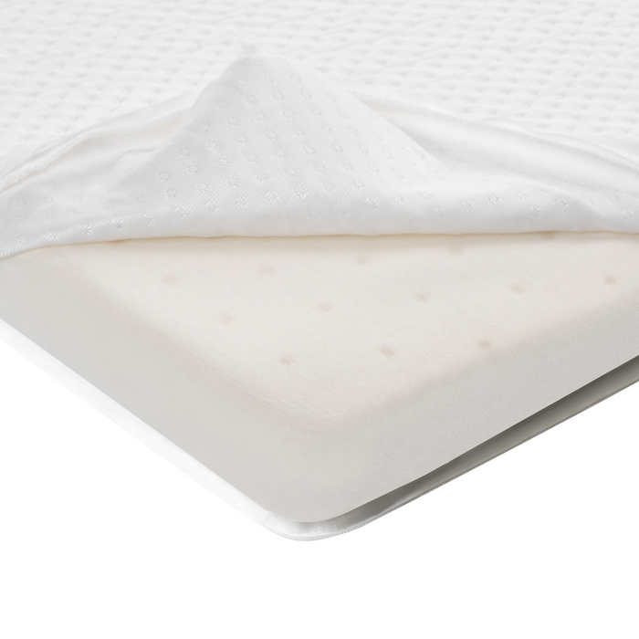 Beliani - GRACIOUS - Matrastopper - Wit - 180 x 200 cm - Latex