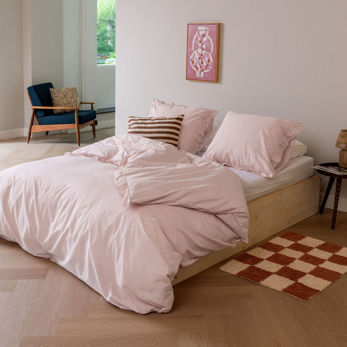 Dindi Home - Dekbedovertrek Candy Clouds - 240x220 - Roze
