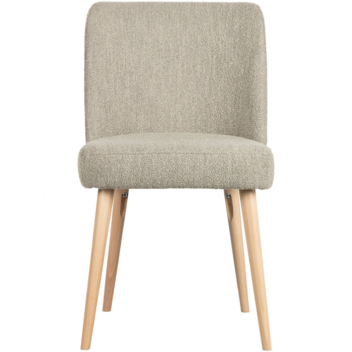 vtwonen Force Eetkamerstoelen - Naturel - Grijs - Set van 6