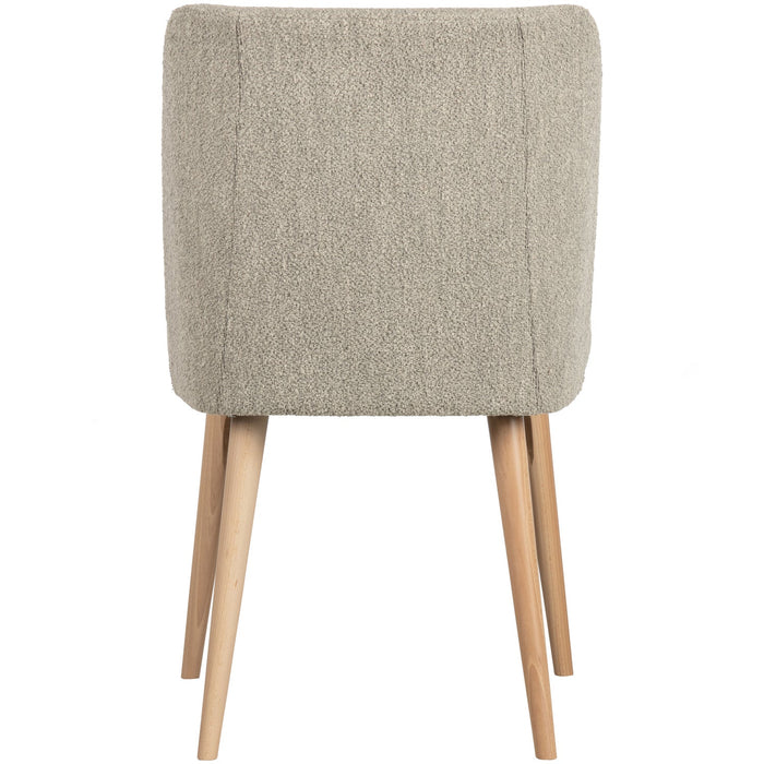 vtwonen Force Eetkamerstoelen - Naturel - Grijs - Set van 6