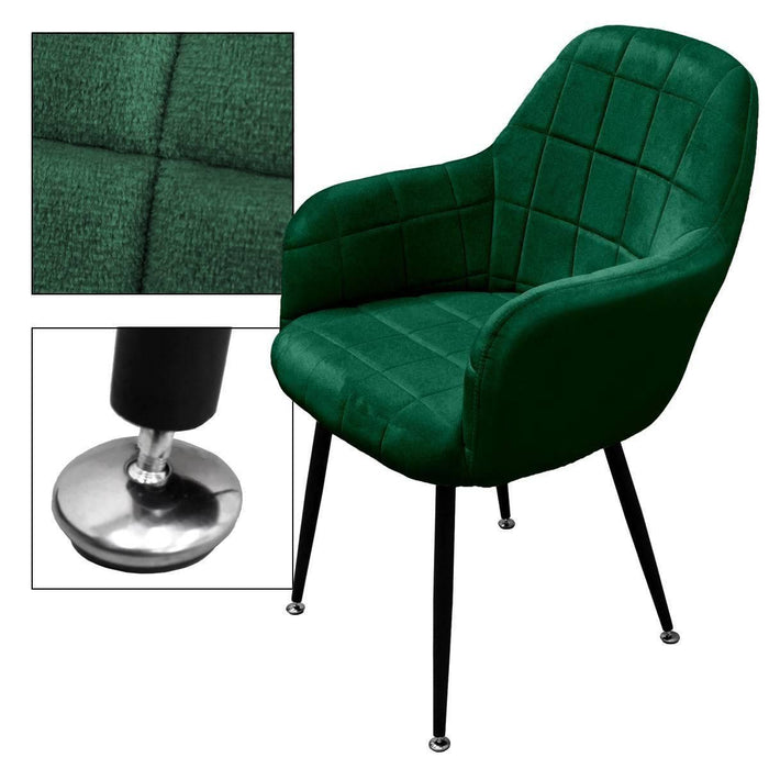 ML-Design Set van 2 eetkamerstoelen Apollo