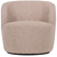 WOOOD Serra Draaifauteuil - Melange Stof - Naturel - 68x70x77