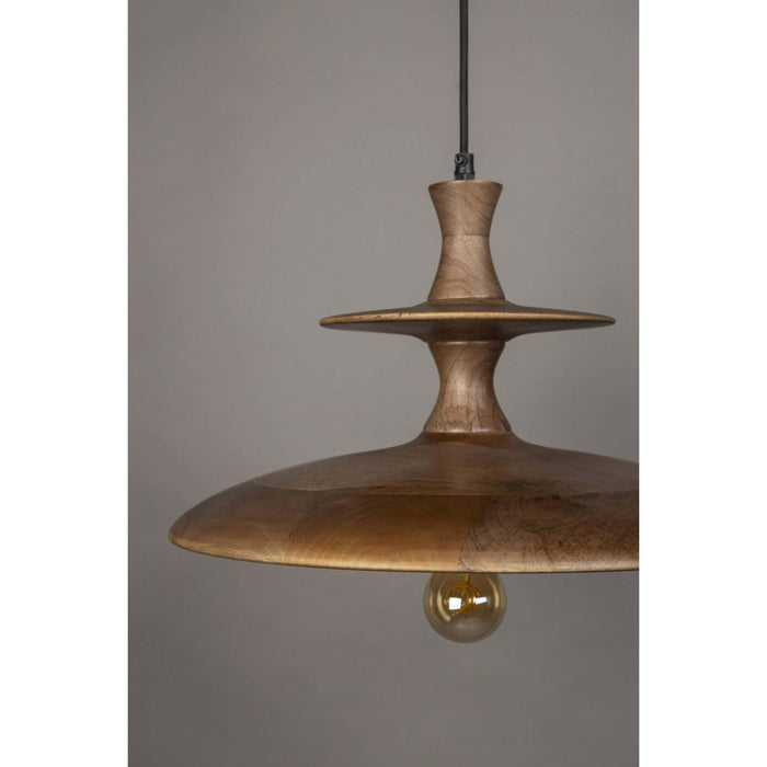 Dutchbone Cath Hanglamp 43 cm (L) Hout Bruin