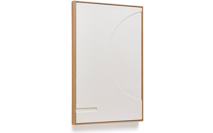 Schilderij Sefri, 60x90 cm cirkelvormig