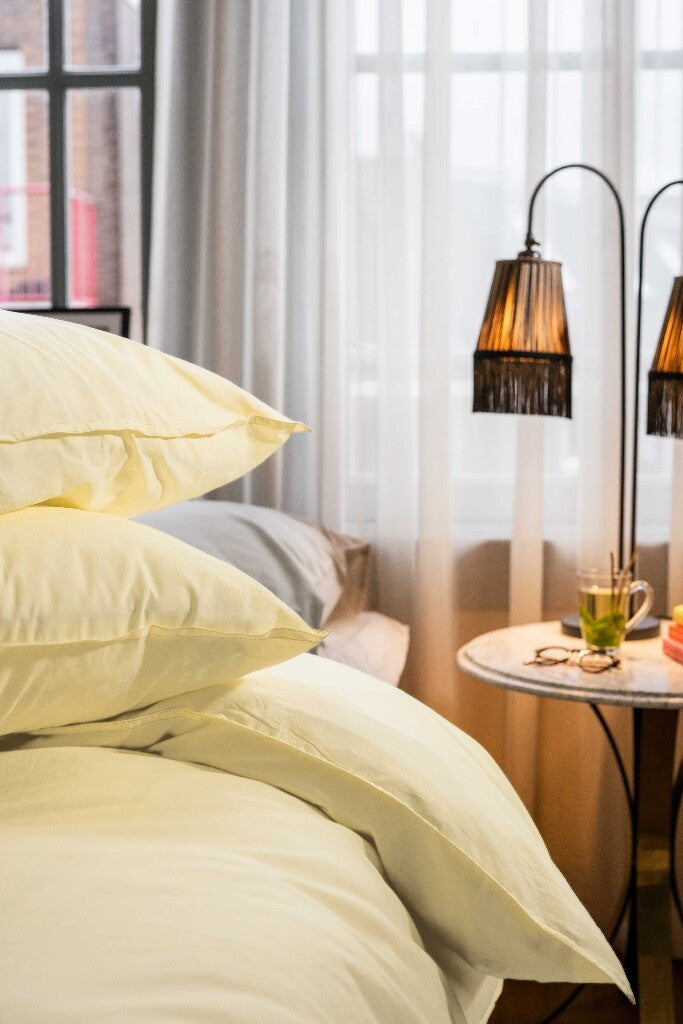 Dindi Home - Dekbedovertrek Forever Colours - 240x220 - Geel