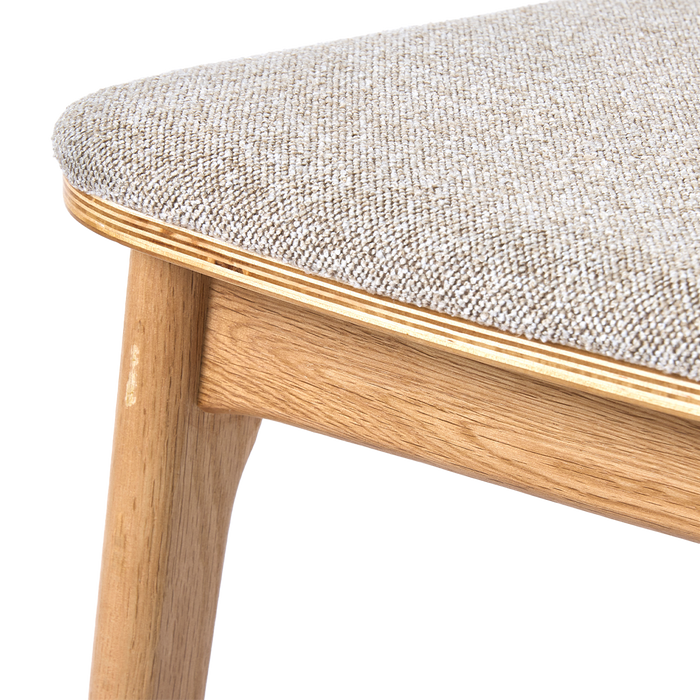 Olivine Nowi Houten Eetkamerstoel Naturel