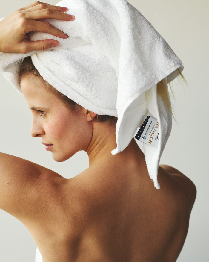 Ranger Badtextiel Blue Ink | 90 x 180 cm | Blauw | Katoen