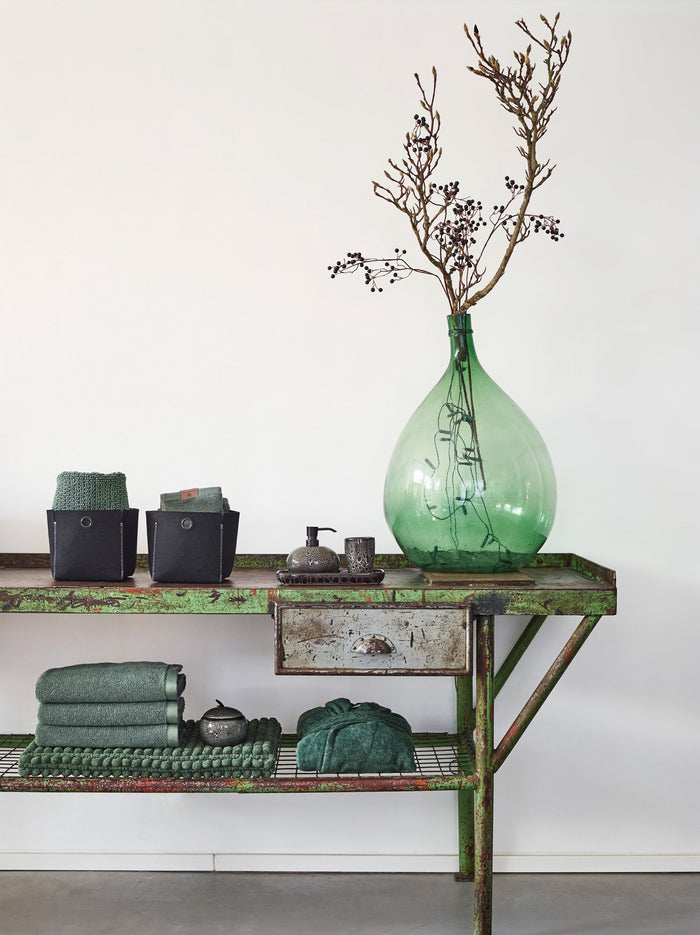 Handdoek Oslo Willow | 100 x 150 cm | Groen | Katoen