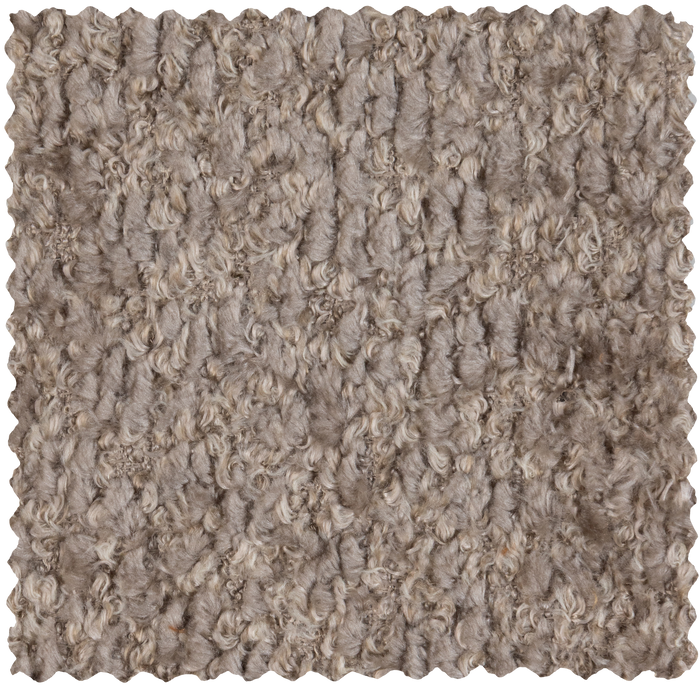 WOOOD Mojo 2-Zits Bankje Links - Wollig - Donkerzand - 73x112x77