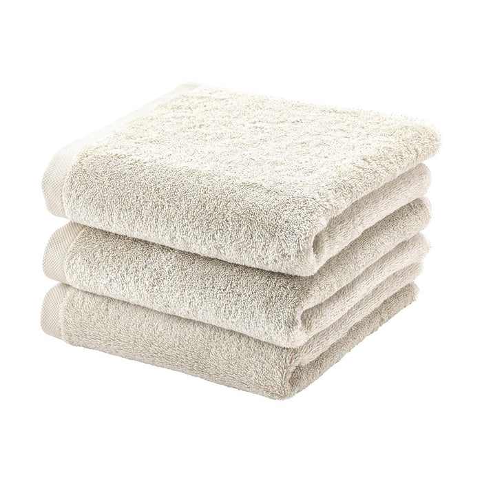 London Handdoek Jasmin | Beige | Ivoor | Katoen