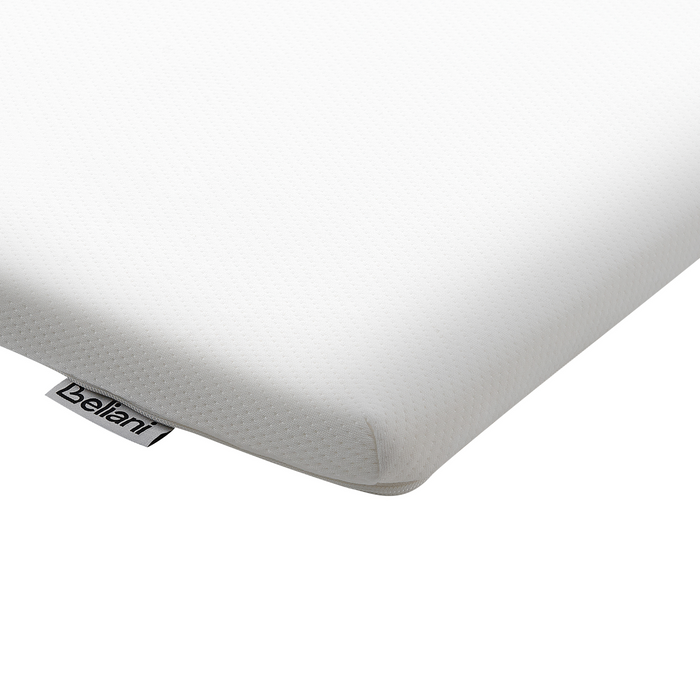 Beliani - RESTFUL - Matrastopper - Wit - 90 x 200 cm - PU Schuim