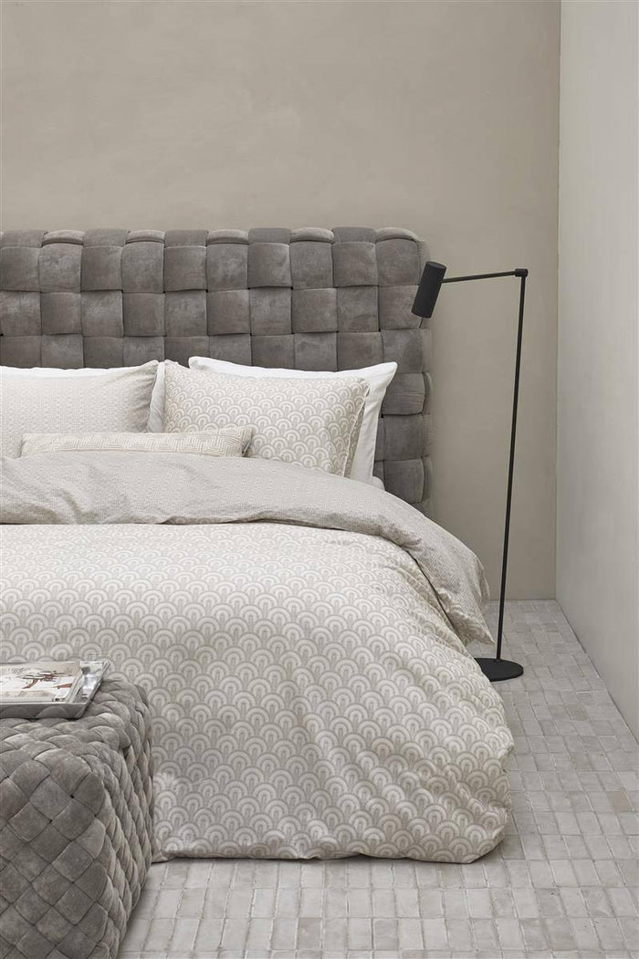 Riviera Maison Arched dekbedovertrek - 260x200|220 - Zand