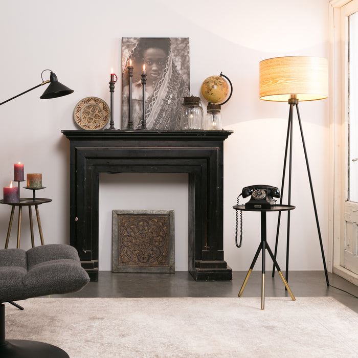 Dutchbone Rugged Vloerkleed 170 x 240 cm - Bruin