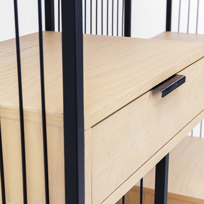 Bookshelf Bologna nature 200x125cm Kare Design