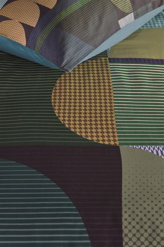 Kardol Utopia dekbedovertrek - 260x200|220 - Blauw Groen