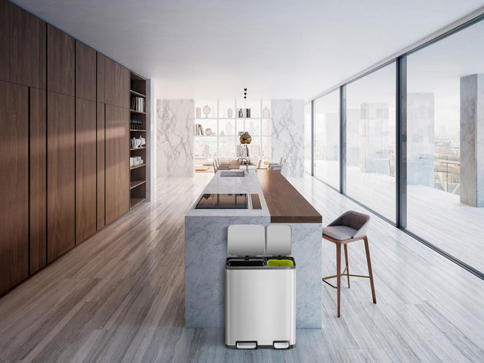 EKO - EcoCasa 1 pedaalemmer 30+20 liter