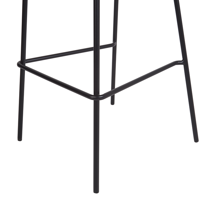 Beliani - LUANA - Barkruk set van 2 - Lichtbeige - Bouclé