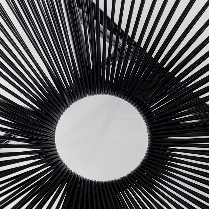 Kare Design Acapulco Schommelstoel - zwart