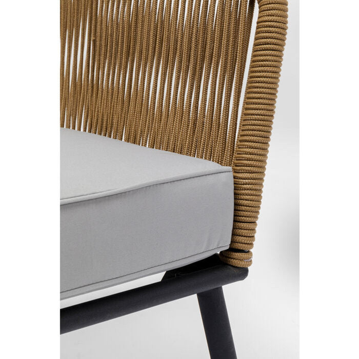 Kare Design Elba Tuinfauteuil - bruin