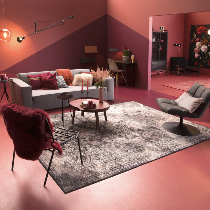 Dutchbone Rugged Vloerkleed 200 x 300 cm - Bruin