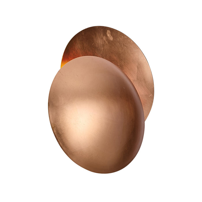 QAZQA Moderne wandlamp koper 34.5cm 2-lichts - Sunrise