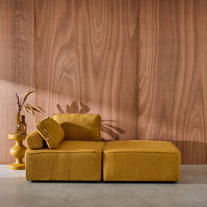 sweeek - Fauteuils boucléstof 1 zitplaats (set van 2)