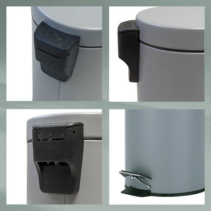 Monaco Pedaal Afvalemmer - 3 liter - Roze - Kela