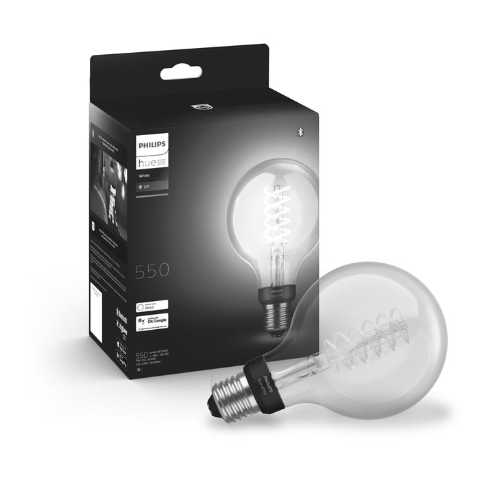 Philips Hue Starterspakket Filament White E27 3 Lampen Mix